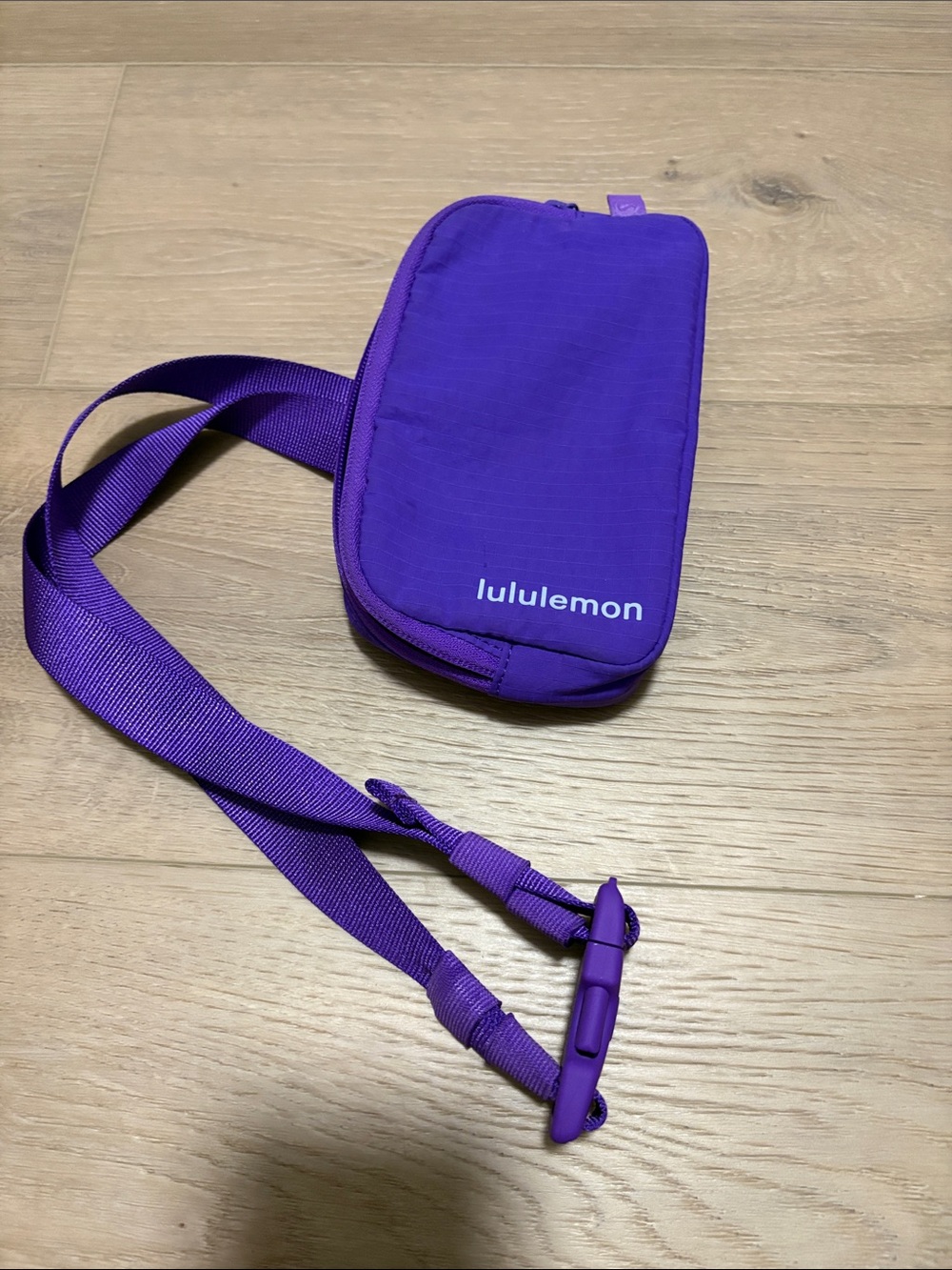 lululemon Bright Purple Crossbody Pouch